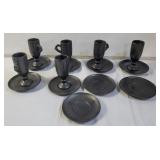 Group of western Airlines Oaxaca Mexico clay c