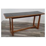 Interform collection tile top sofa table