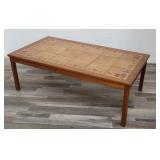 Toften Mid century modern style tile top coffee