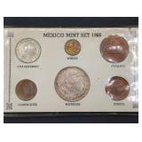 1966 Mexico Mint Coin set