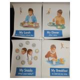 1963 Child Feeding Poster - school lunch adverts