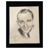 Bing Cosby autograph