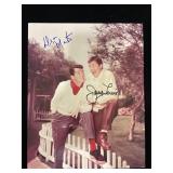 Dean, Martin and Jerry Lewis autograph