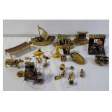 Group of Japanese composite and plastic f