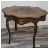 Antique French handpainted bronze trimmed tea