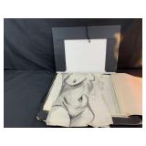 Art portfolio -partially photographed for