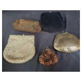 Group of vintage coin purses box lot