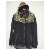 Jagermeister zip up hoodie jacket camo print sz M