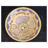 15th c. style Islamic bowl 9"diam x 4.5"h