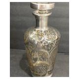 vintage French saint Graal  silver overlay