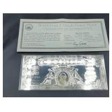 2005 Silver $2 Paper money currency bill