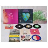 Vintage record collection RUN DMC - Queen - Devo