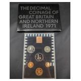1971 Great Britain & Northern Ireland Proof coin