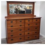 Nordwins dresser with mirror