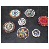 Group of beaded ornaments PB