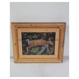 Dual sided oil painting on board ,