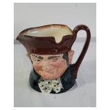 Royal doulton toby mug 6" x 7"