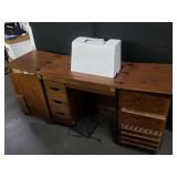 Vintage sewing table