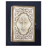 Antique 1874 holy communion book