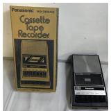 Panasonic, RQ309AS cassette tape recorder.