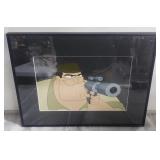 Cel animation framed