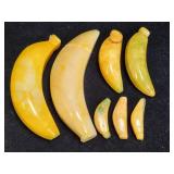 Marble hand carved bananas
