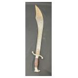 Vintage Spanish style metal sword
