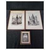 Group of etching box lot