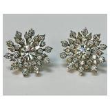 Vintage Kramer of New York faux diamond