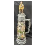 Vintage ceramic beer stein