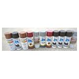 Box of Rust-Oleum spray paint - new or extremely