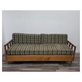 Mid century modern pull out sofa bed