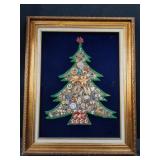 Decorative Christmas tree art