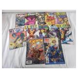 Group of 12 comic books box lot