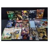 Group of comic books, etc. Box lot