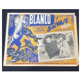 Vintage Wild Stallion Mexican lobby card