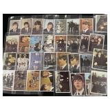 Large group of Beatles cards, 1960s Topps