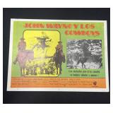Vintage John Wayney mexican lobby card