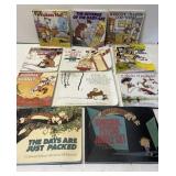 Box of 11 vintage Calvin and Hobbes books