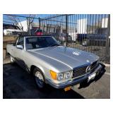 1983 Mercedes 500SL 197,533 miles convertible
