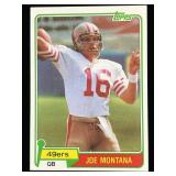 Joe Montana rookie card