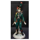 Capodimonte soldier figurine