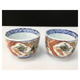 Pair of 19 th c. Japanese teacups