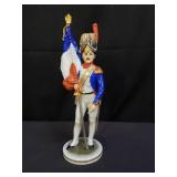 Kaiser W Germany color-bearer figurine