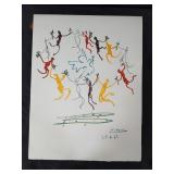 Picasso "La Ronde De La Jeunesse" lithograph