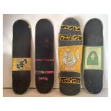4pc skateboard & skate decks