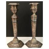 Georgian Sheffield candlesticks, ca. 1880