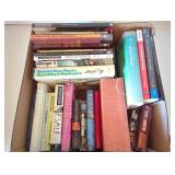 Box of vintage books