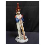 Capodimonte soldier figurine