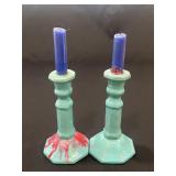 Ceramic candles stick holders